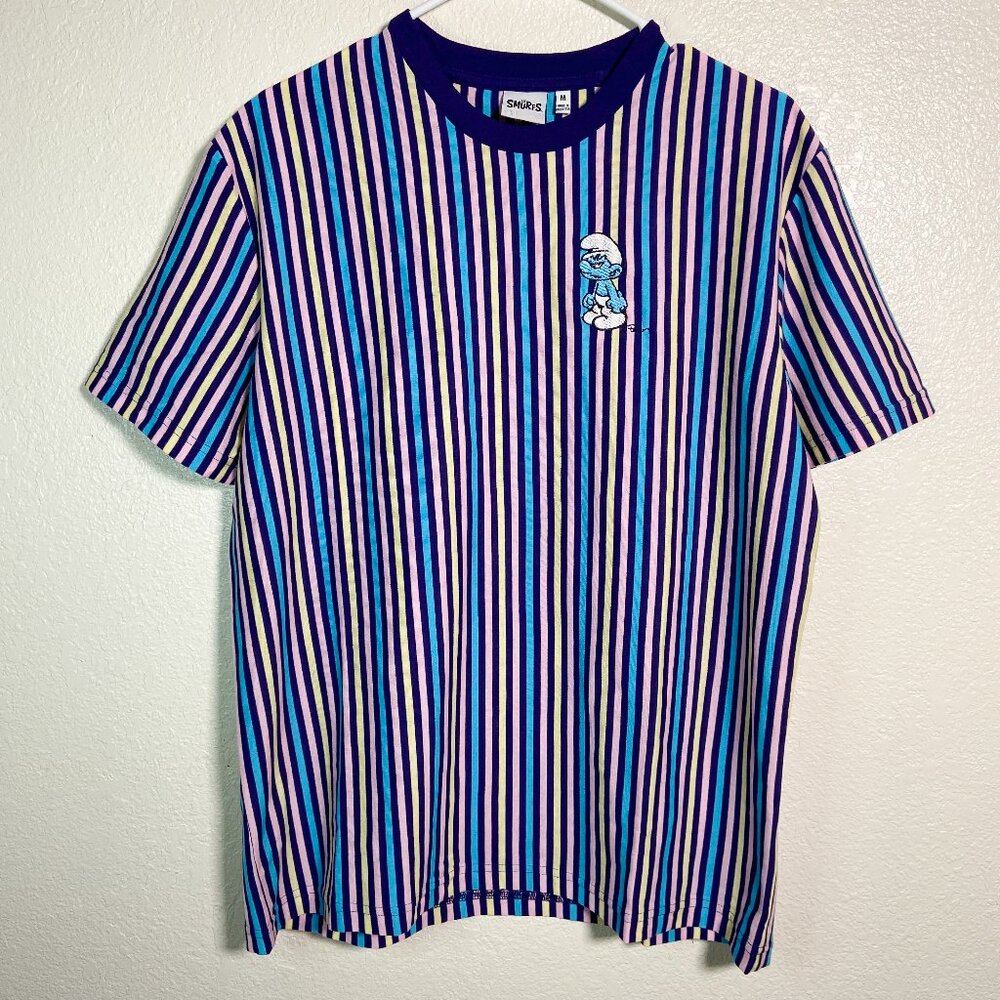 Striped Retro Smurf T-Shirt